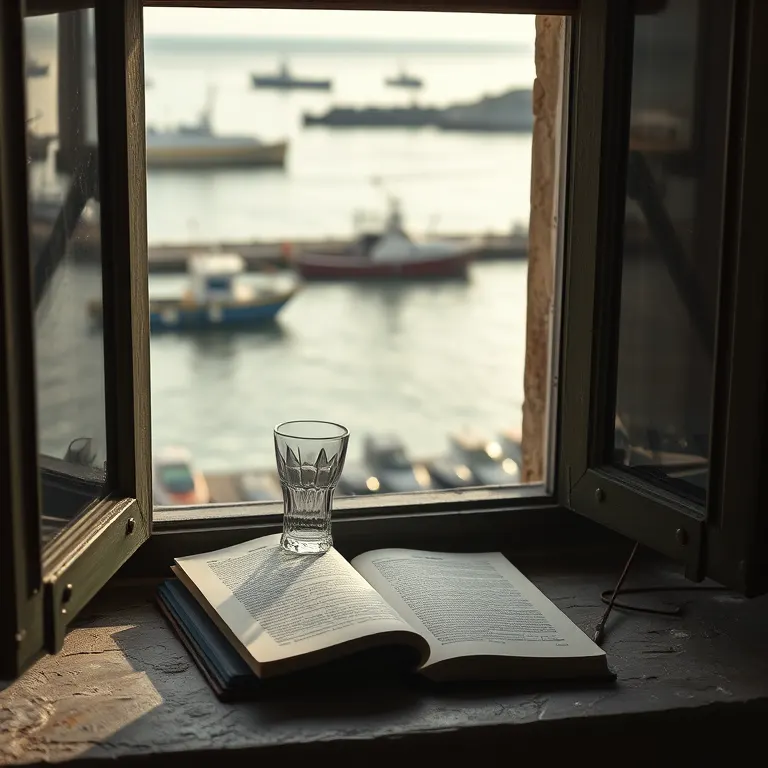 From the window